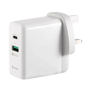 شارژر دیواری سریع دو پورت دویا مدل EA115 